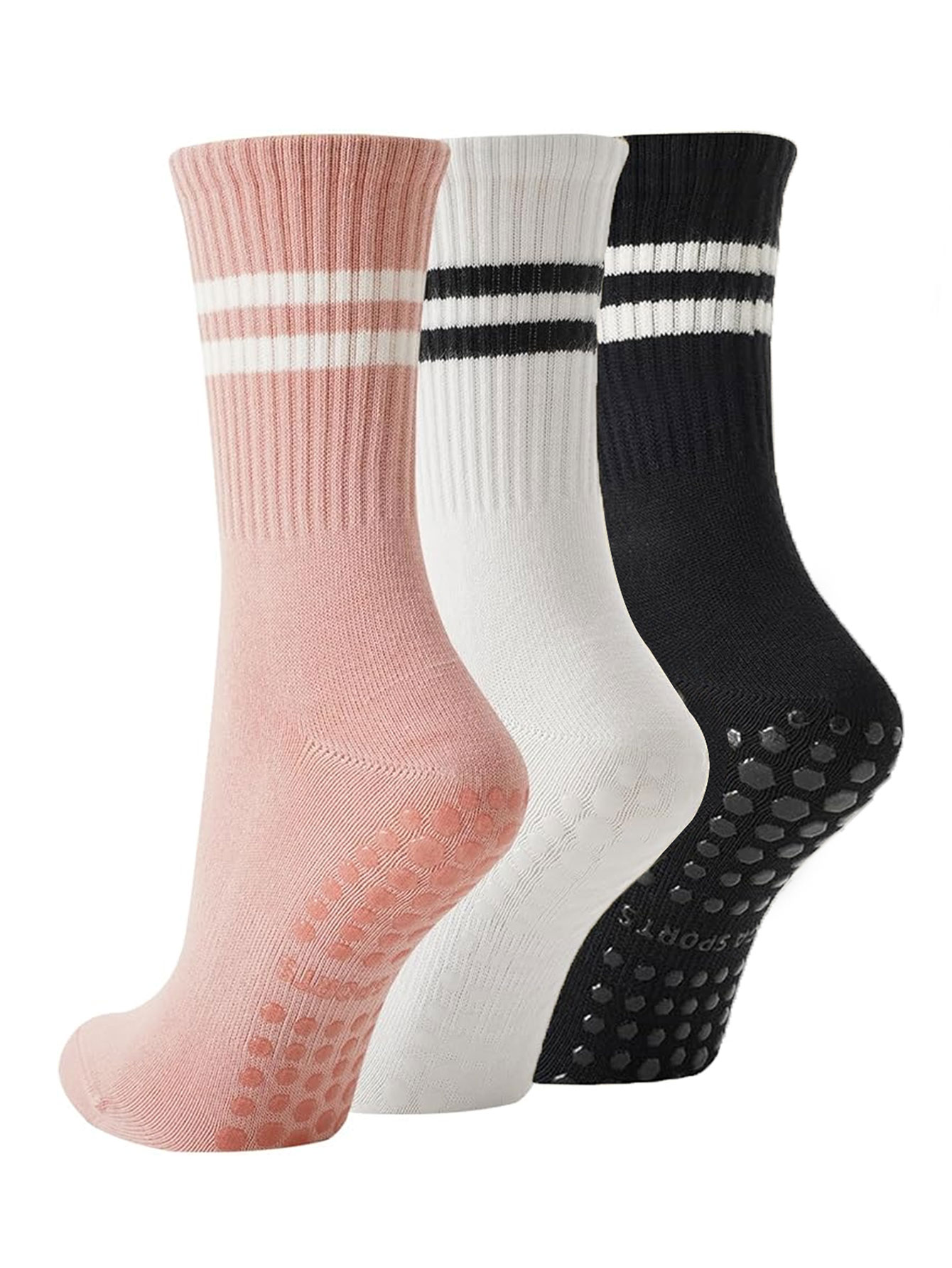 3 Pairs of Yoga Socks, Non-Sli - огляд і ціна Yoga Mat