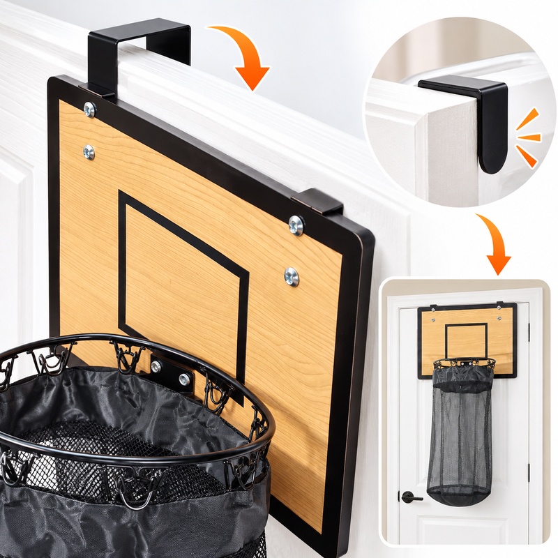 Wooden Basketball Hoop Laundry - огляд і ціна Basketball Hoop
