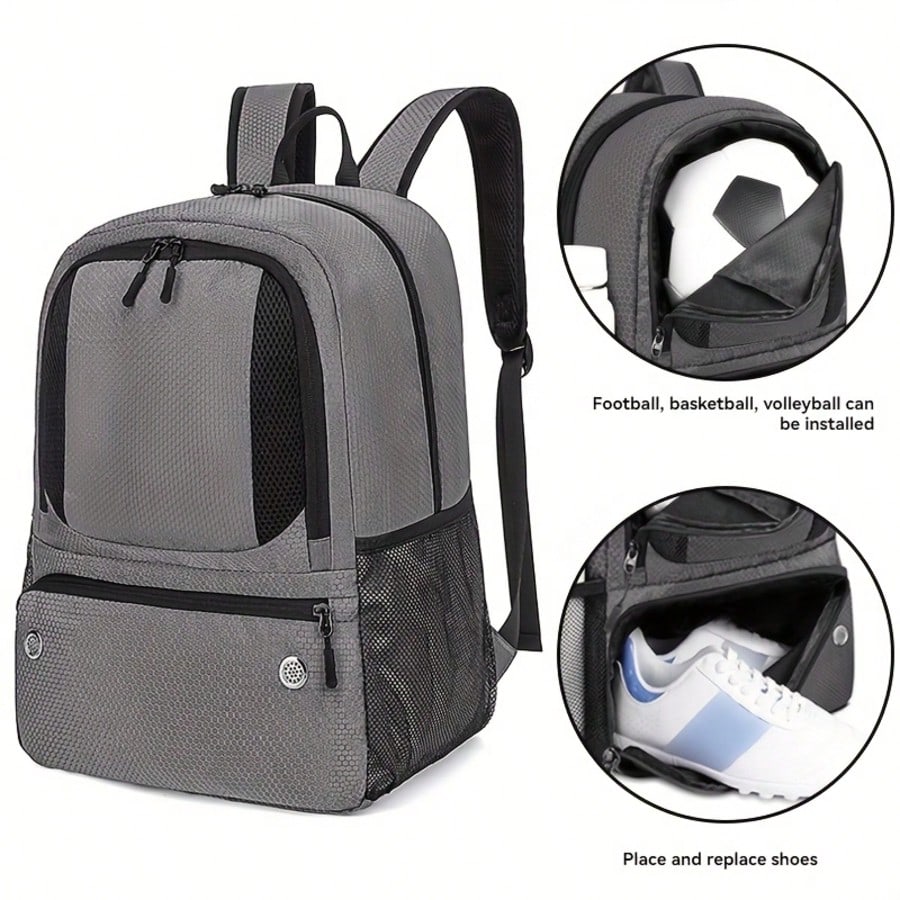 Soccer Bag Backpack, Basketbal - огляд і ціна Gym Ball